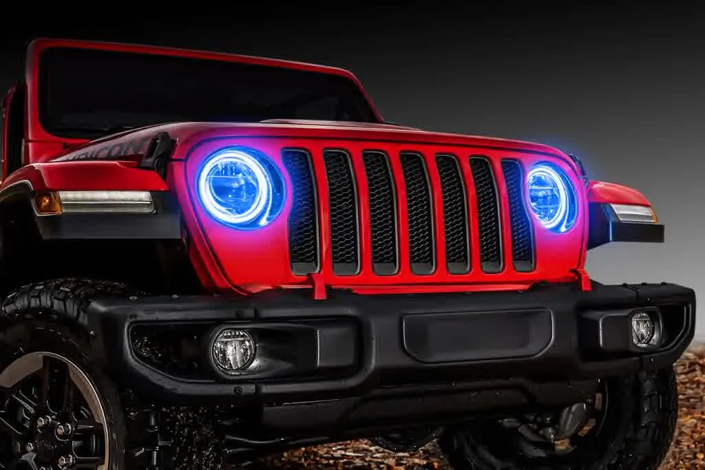 Oracle Waterproof LED Halo Kit Jeep Gladiator JT / Wrangler JL (18-21) [Surface Mount] Multiple Color