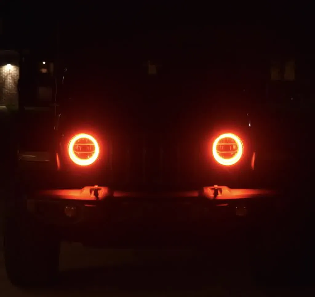 Oracle Waterproof LED Halo Kit Jeep Gladiator JT / Wrangler JL (18-21) [Surface Mount] Multiple Color