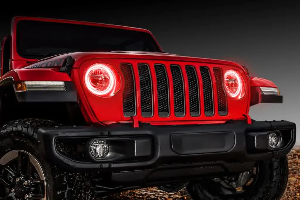 Oracle Waterproof LED Halo Kit Jeep Gladiator JT / Wrangler JL (18-21) [Surface Mount] Multiple Color