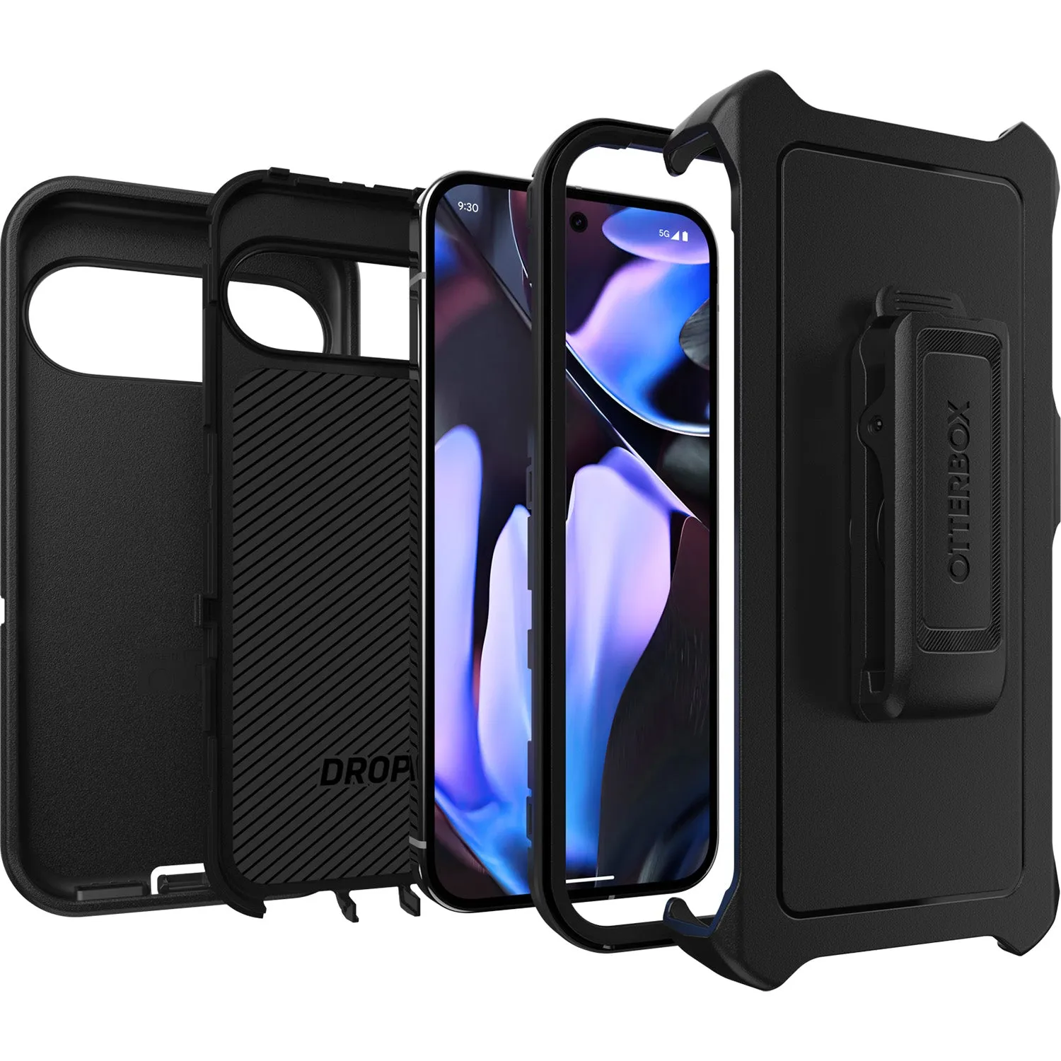 OtterBox Google Pixel 9 Pro XL Case Defender Series Black