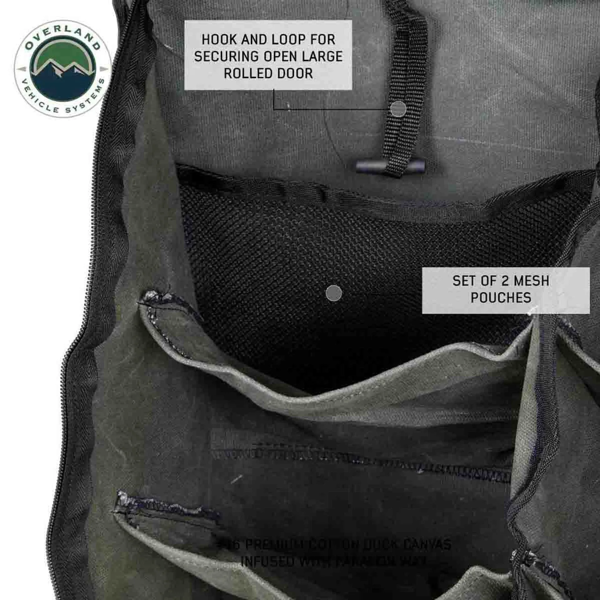 OVS Camping Gear Storage Bag - #16 Waxed Canvas