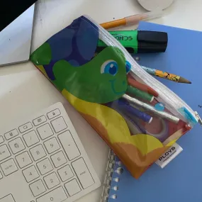 Pencil Case or Zippered pouch  - ex inflatables - variety of colours