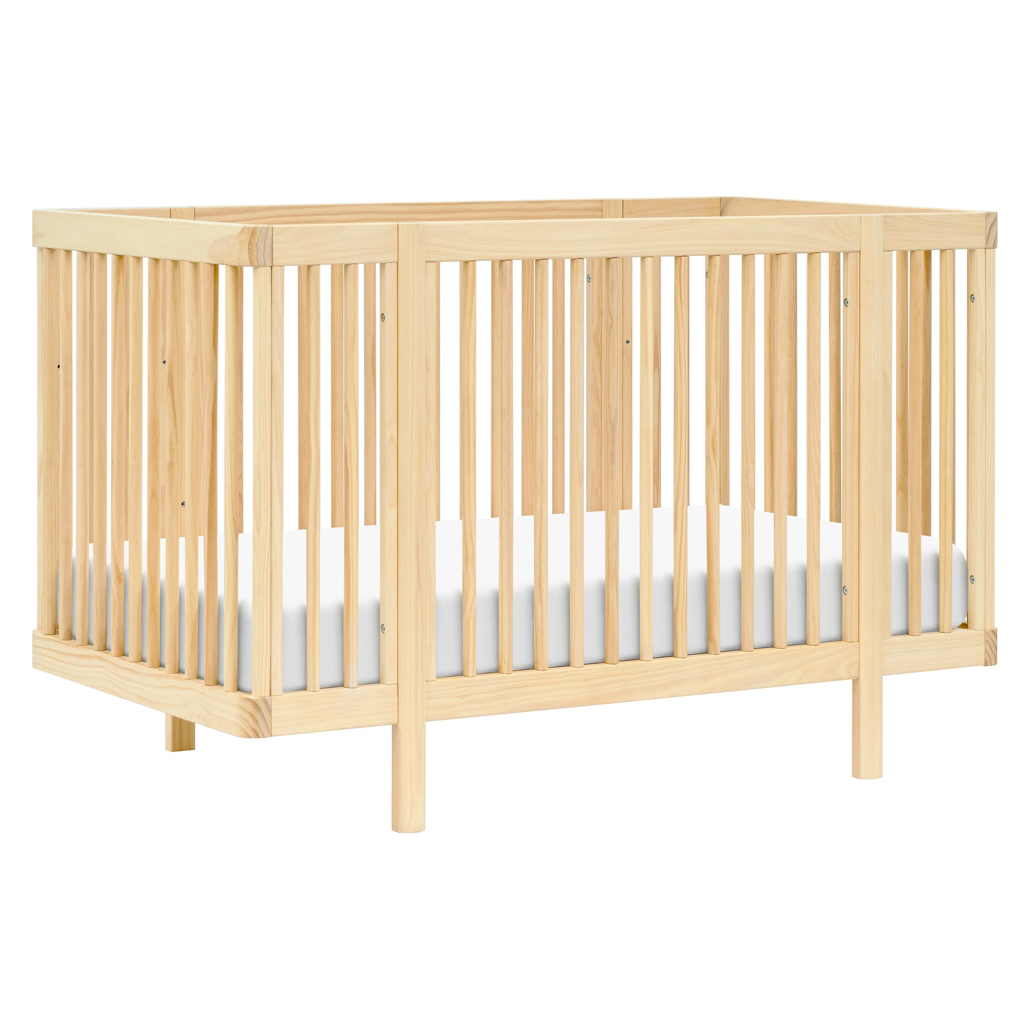 Pogo 8-in-1 Convertible Crib with All-Stages Conversion Kits | Blonde