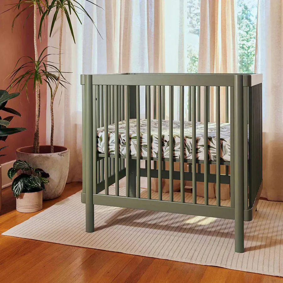 Pogo 8-in-1 Convertible Crib with All-Stages Conversion Kits | Olive