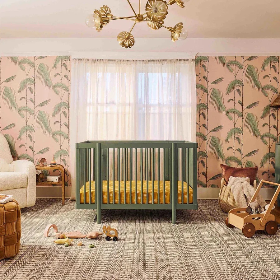 Pogo 8-in-1 Convertible Crib with All-Stages Conversion Kits | Olive
