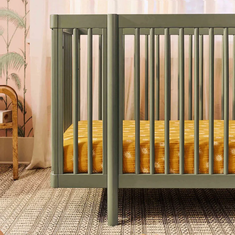Pogo 8-in-1 Convertible Crib with All-Stages Conversion Kits | Olive
