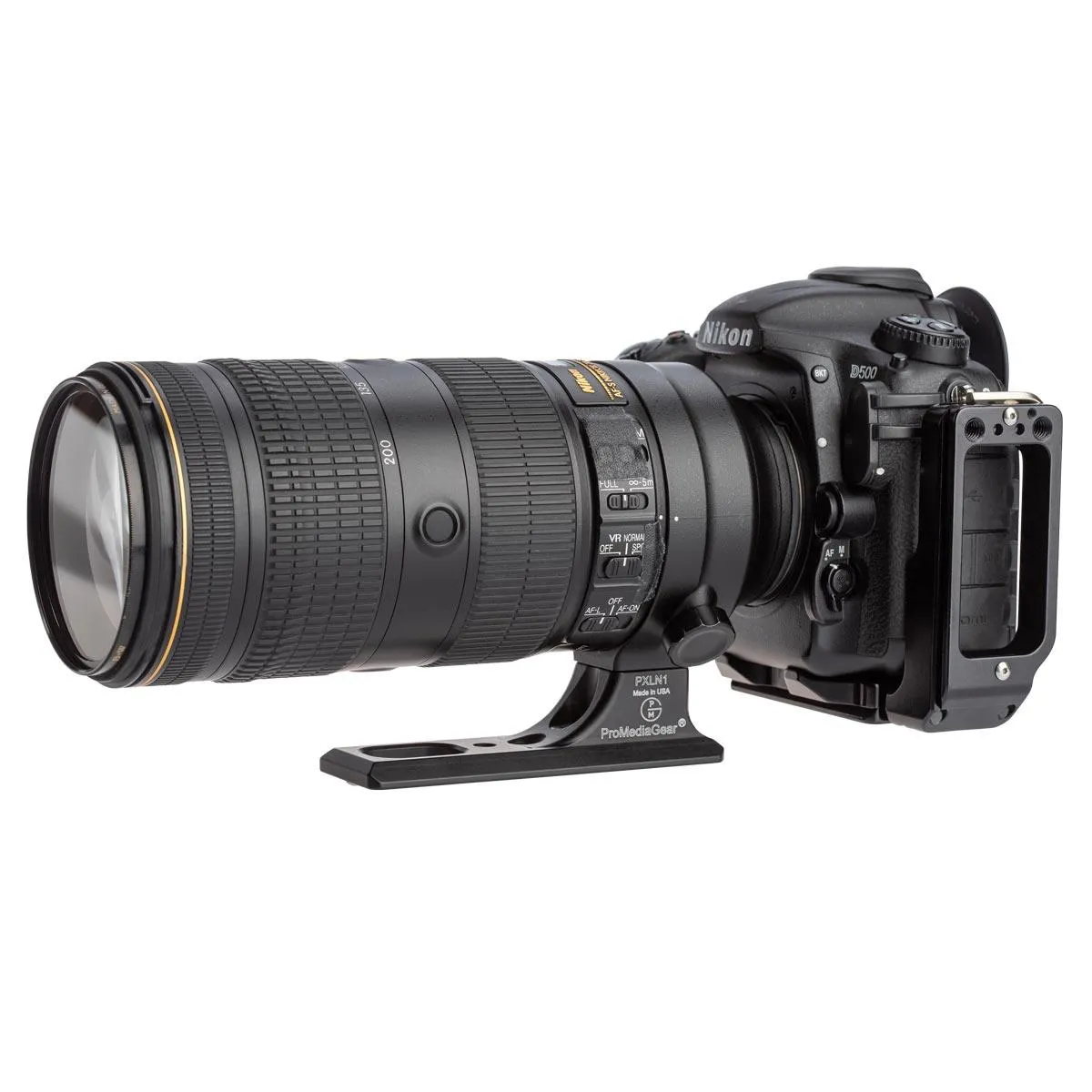 PXLN1 Nikon Replacement Lens Foot | 500mm PF ED VR & 70-200mm f2.8 VRI & VRII with QD Strap Port