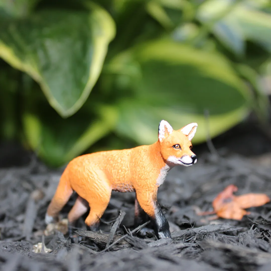 Red Fox Kit Toy Animal Figure