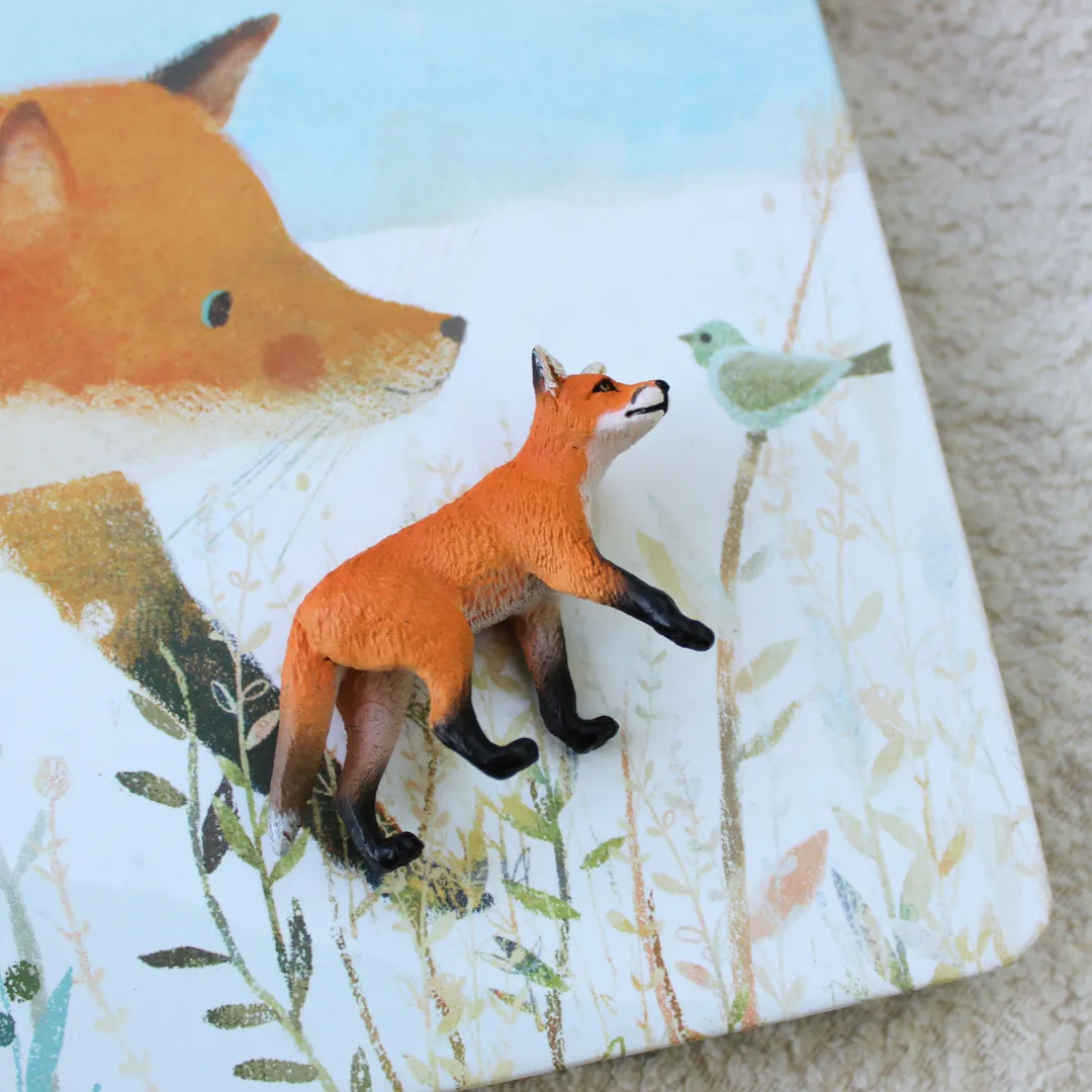 Red Fox Kit Toy Animal Figure
