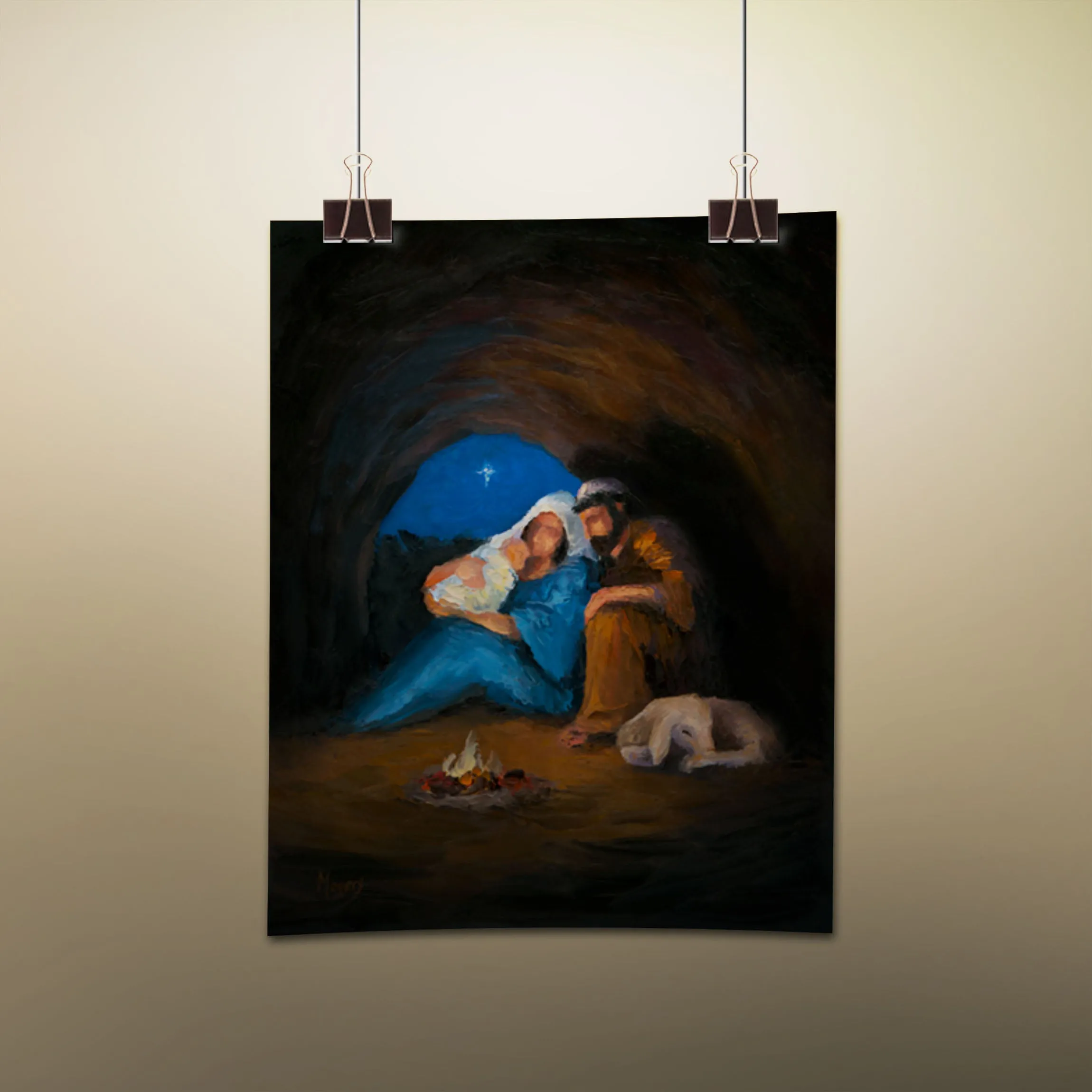 Rejoice! Fine Art Print: Silent Night, Holy Family