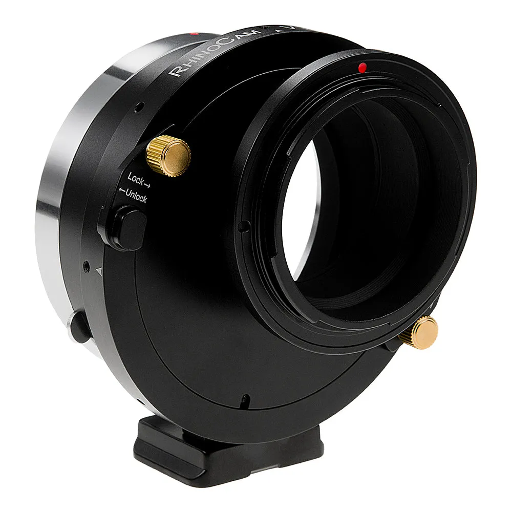 RhinoCam Vertex Rotating Stitching Adapter, Compatible with Bronica ETR Mount SLR Lens to Nikon Z-Mount Mirrorless Cameras