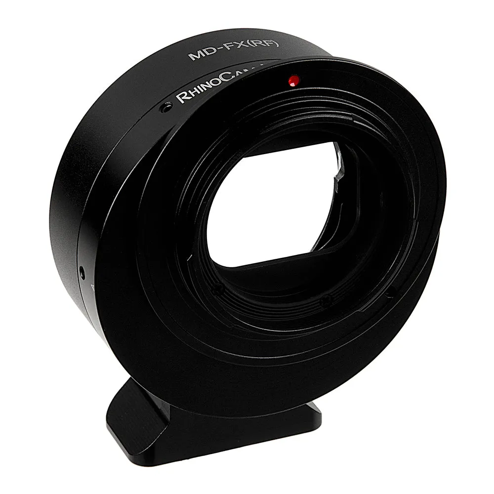RhinoCam Vertex Rotating Stitching Adapter, Compatible with Minolta Rokkor (SR / MD / MC) SLR Lens to Fuji X-Series Mirrorless Cameras