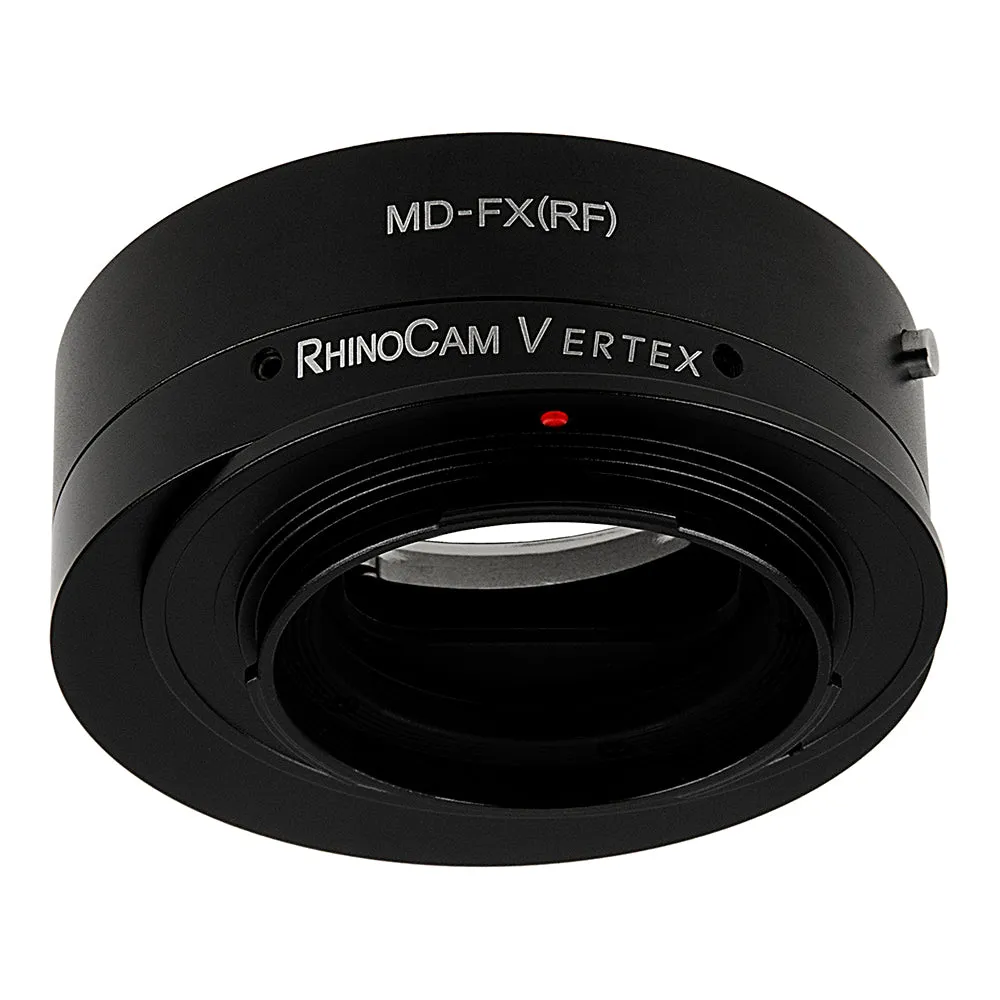 RhinoCam Vertex Rotating Stitching Adapter, Compatible with Minolta Rokkor (SR / MD / MC) SLR Lens to Fuji X-Series Mirrorless Cameras