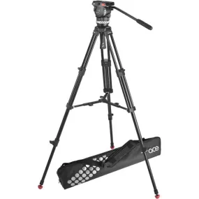 Sachtler 1001 Ace M Fluid Head with 2-Stage Aluminum Tripod & Mid-Level Spreader