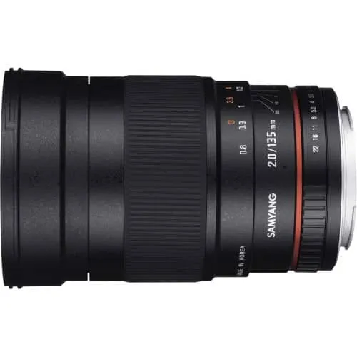 Samyang 135mm F2.0 ED UMC II MFT Full Frame Lens