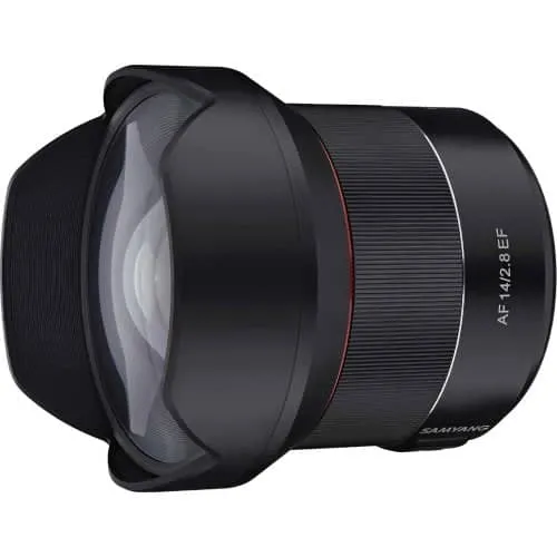 Samyang 14mm F2.8 Auto Focus UMC II Canon EF Full Frame Camera Lens