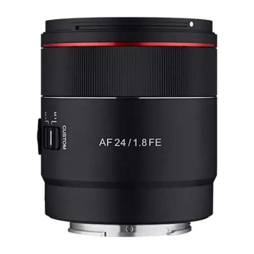 Samyang 24mm F1.8 Auto Focus UMC II Sony FE Full Frame Lens