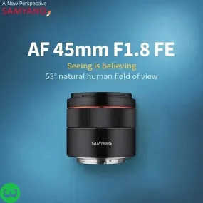 Samyang 45mm f1.8 AF Lens