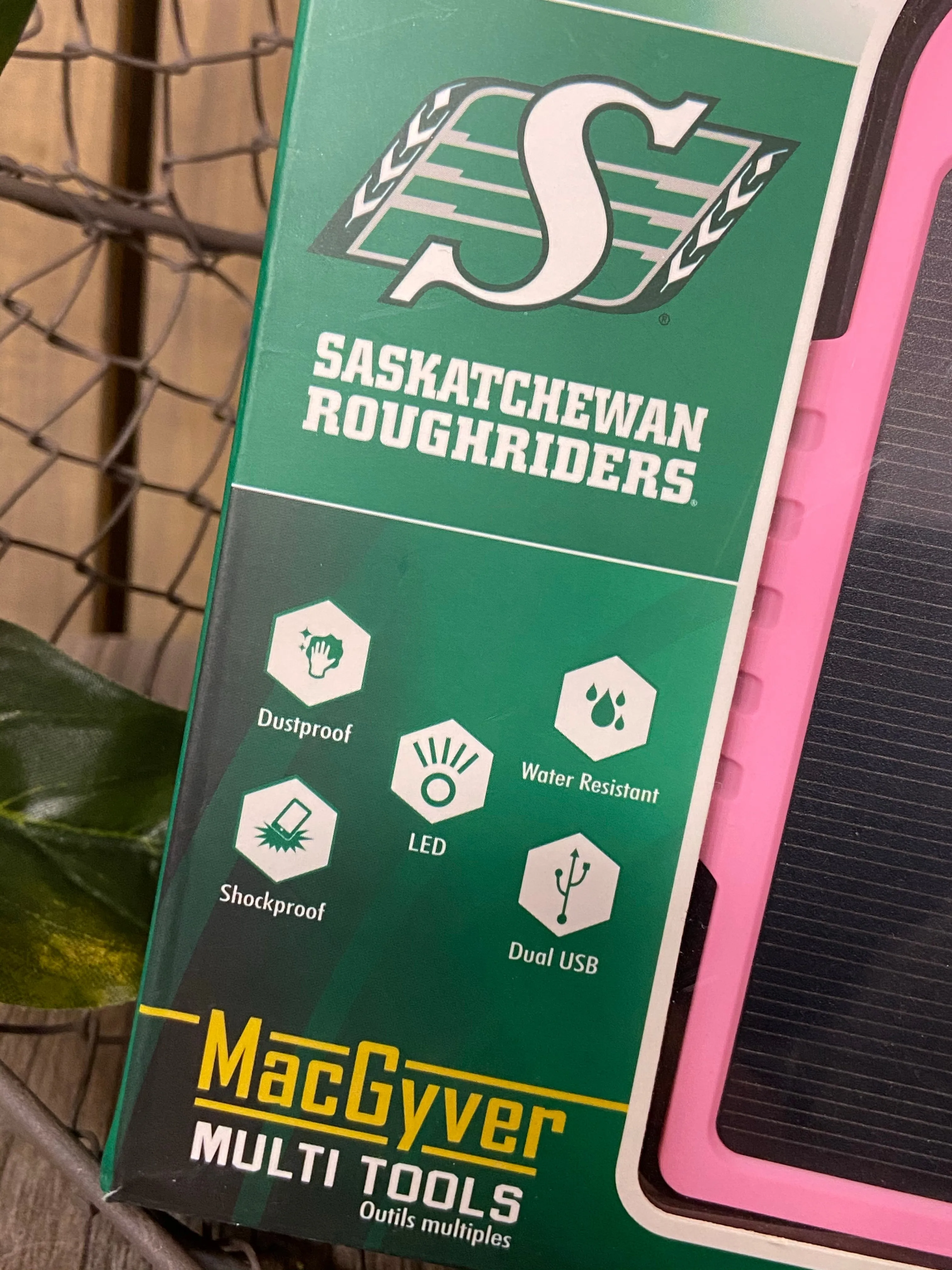 Saskatchewan Rough Riders Solar Charger