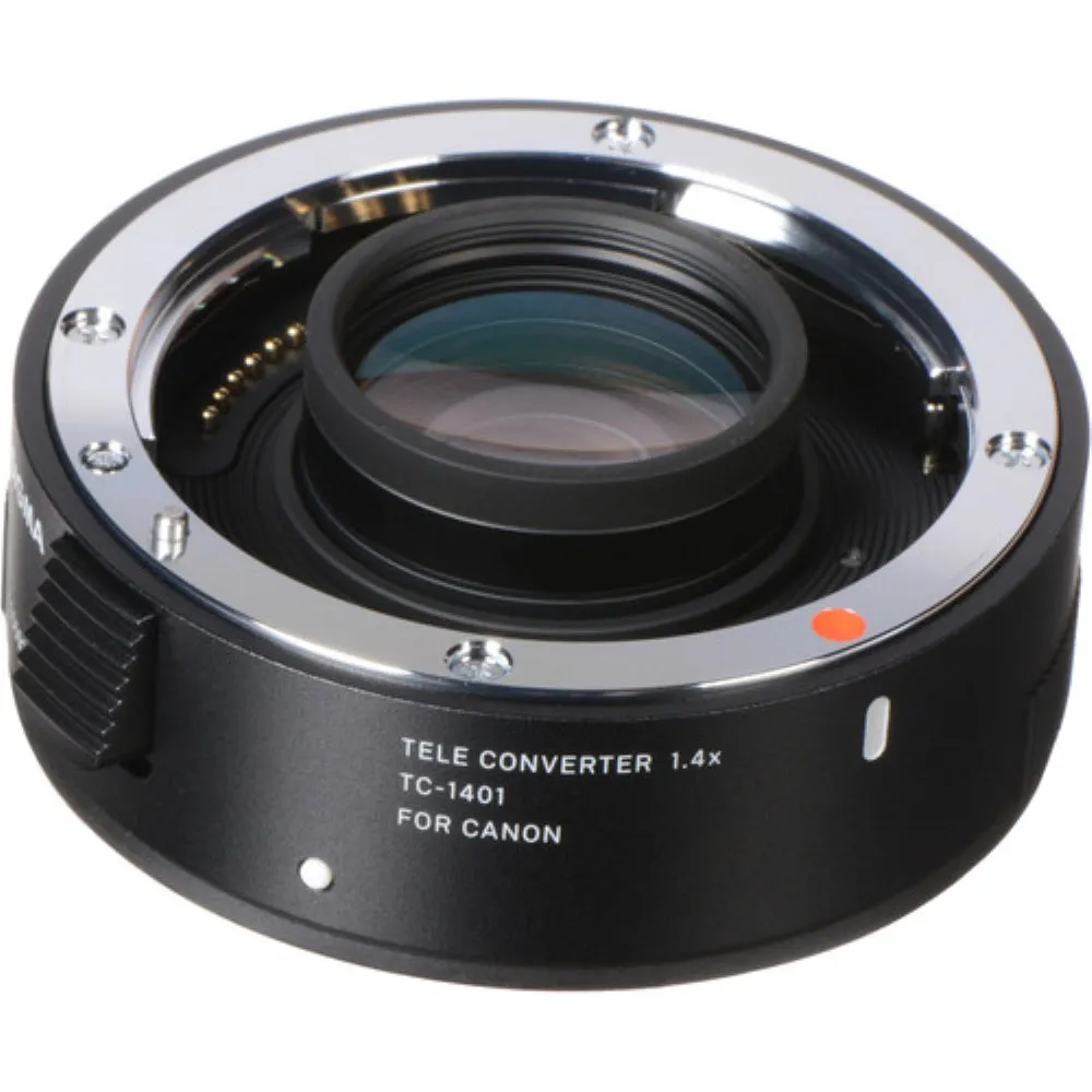 Sigma 150-600mm f/5-6.3 Cont. DG OS HSM & TC-1401 Lens for Canon EF Mount