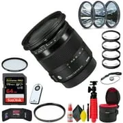 Sigma 17-70mm f/2.8-4 DC Macro OS HSM Contemporary Lens for Nikon F   Kit