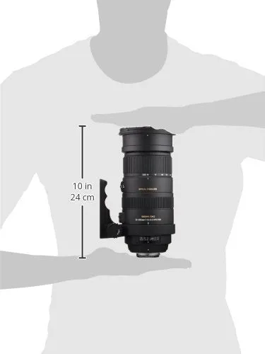 Sigma 50-500mm f/4.5-6.3 APO DG OS HSM SLD Ultra Telephoto Zoom Lens