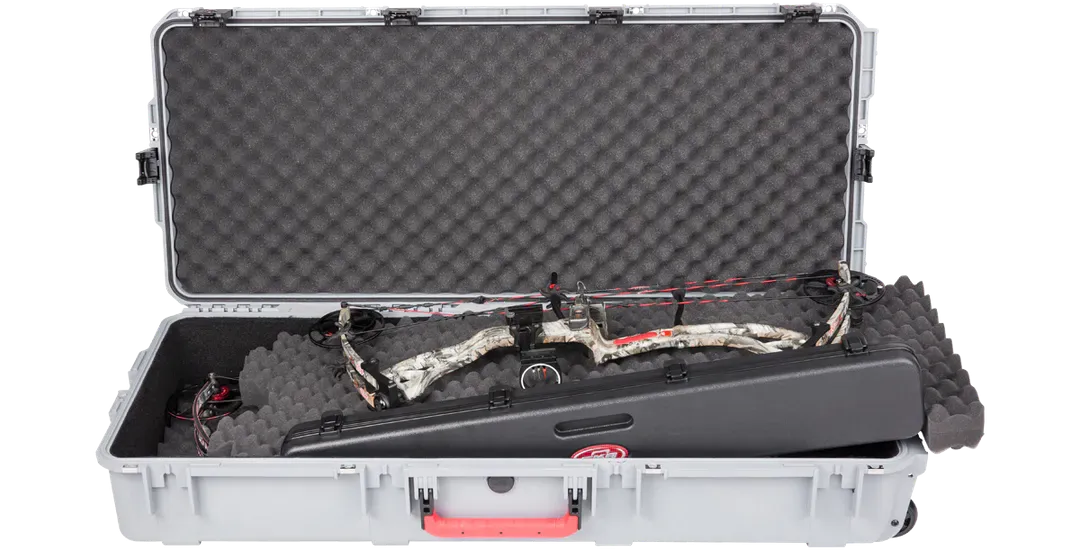 SKB PRO iSERIES Double Bow/Rifle Case (Custom Podium Archer Green)