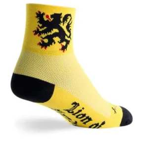 SockGuy L/XL Lion Of Flanders Sport Socks