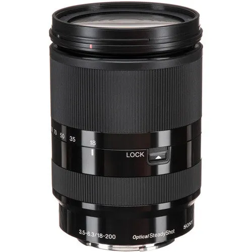 Sony E 18-200mm f/3.5-6.3 OSS LE Lens