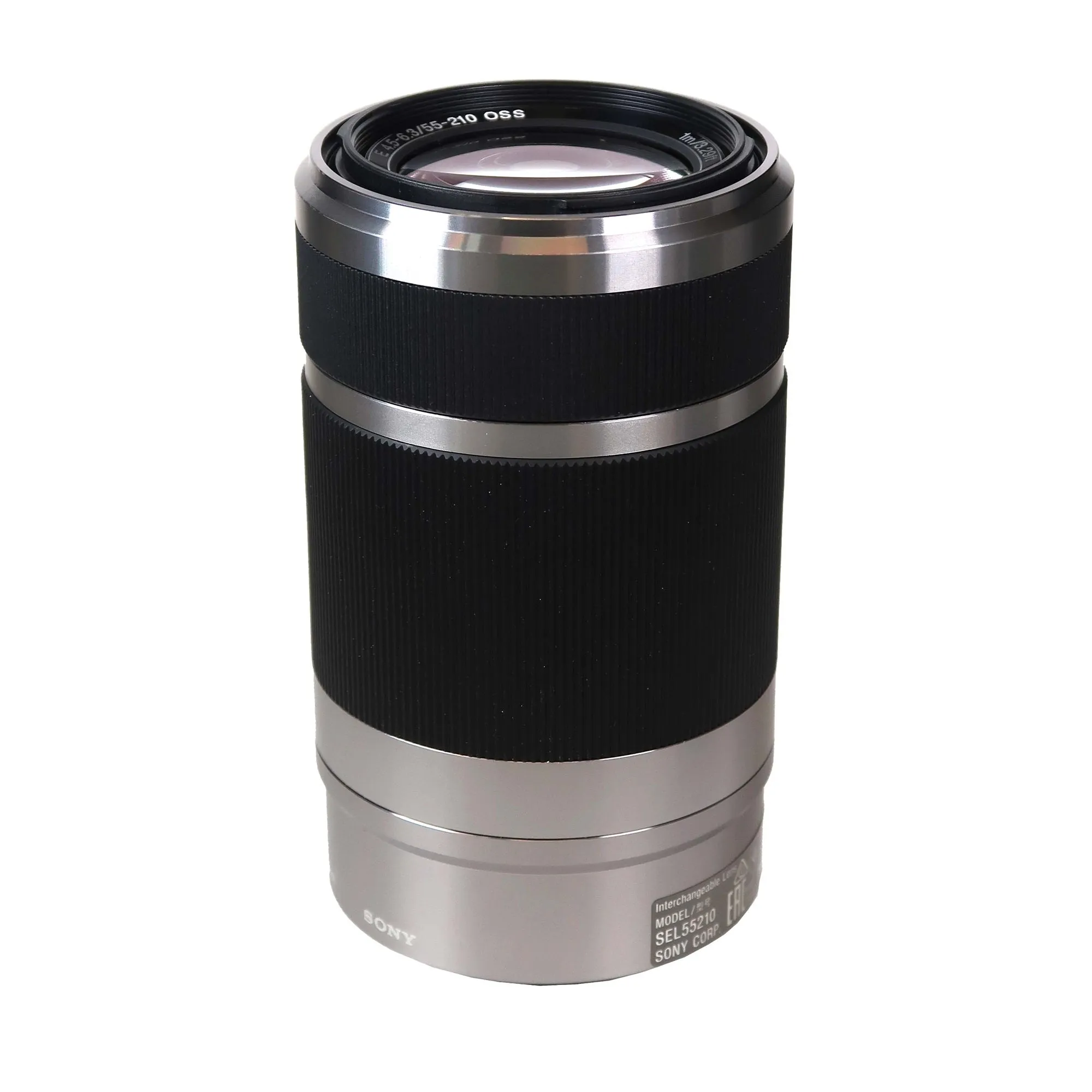 Sony E 55-210mm F4.5-6.3 Lens (Silver)   Lens Pouch   16GB Memory Card   Wallet   Cap Holder