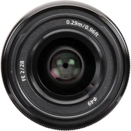 Sony FE 28mm f/2 Wide Angle Lens
