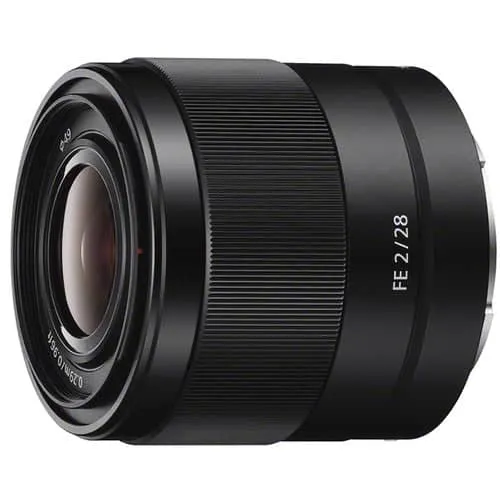 Sony FE 28mm f/2 Wide Angle Lens