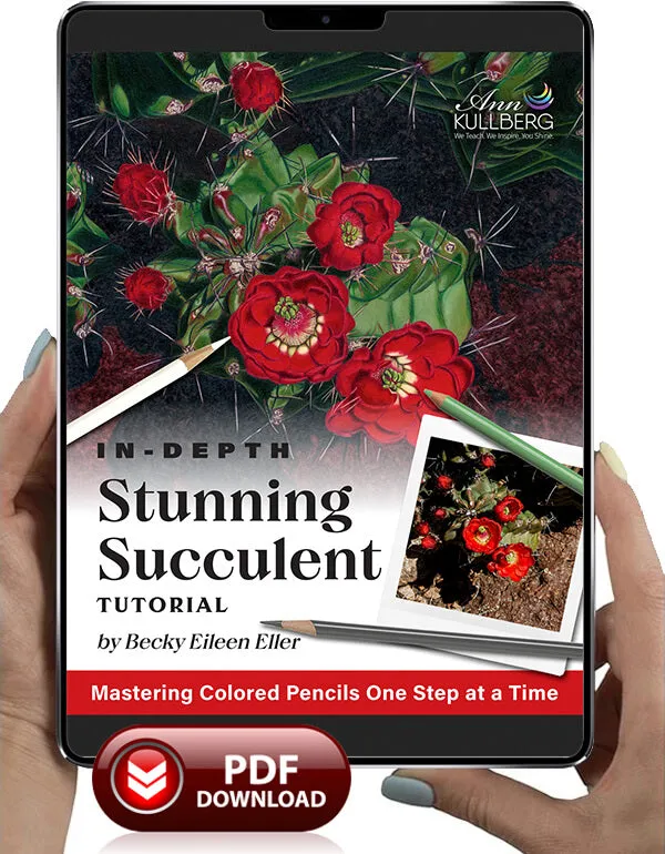 Stunning Succulent: In-Depth Colored Pencil Tutorial
