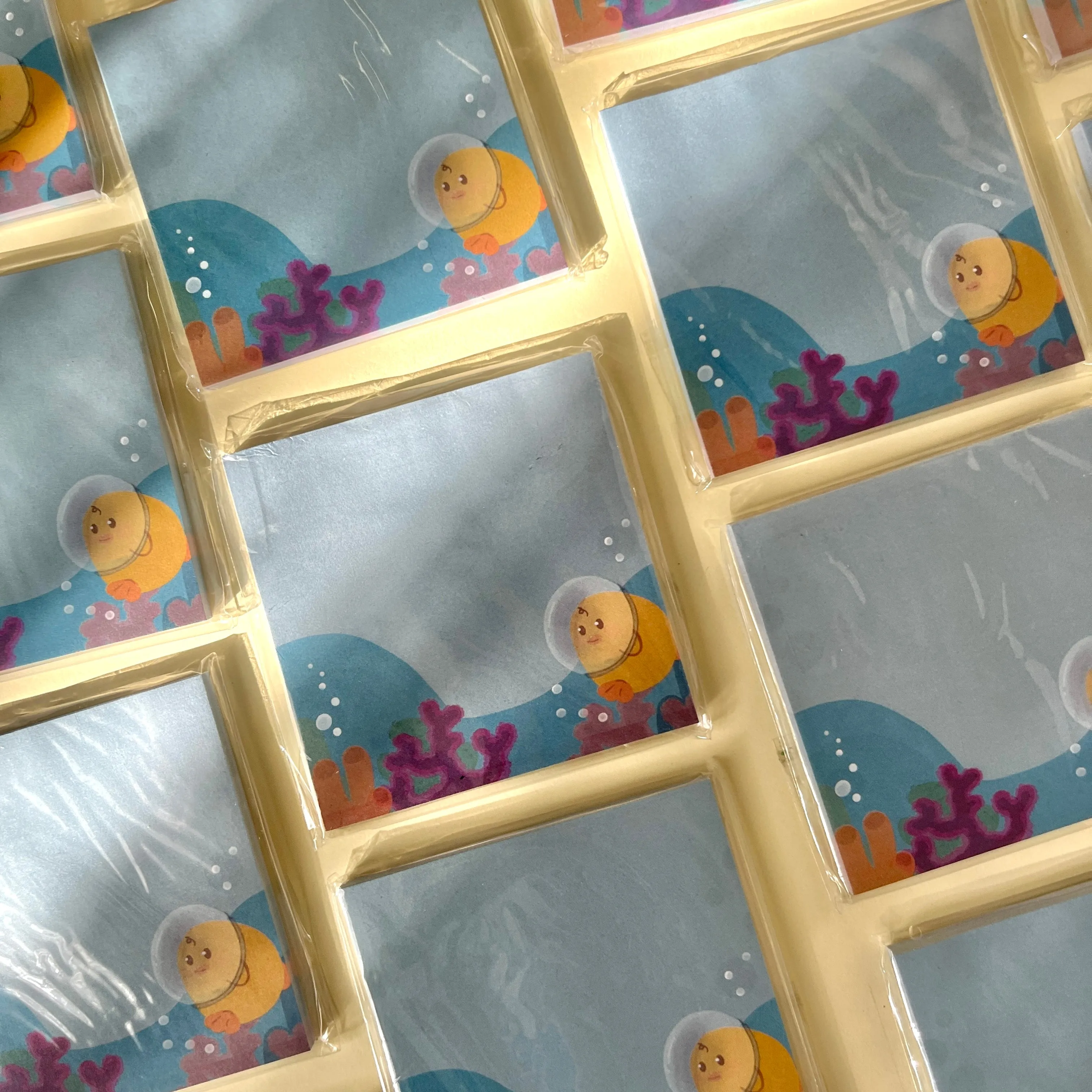 Swimming Ducky sticky note