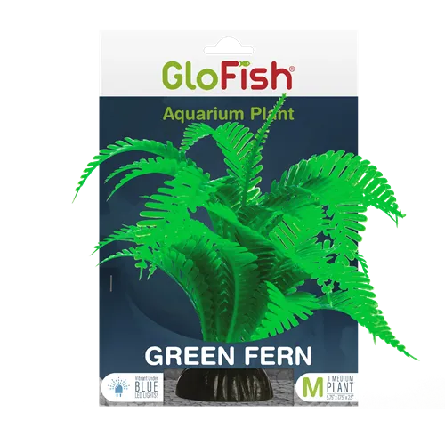Tetra GloFish Green Fern Aquarium Plant