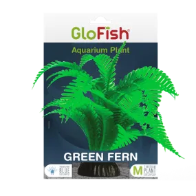 Tetra GloFish Green Fern Aquarium Plant