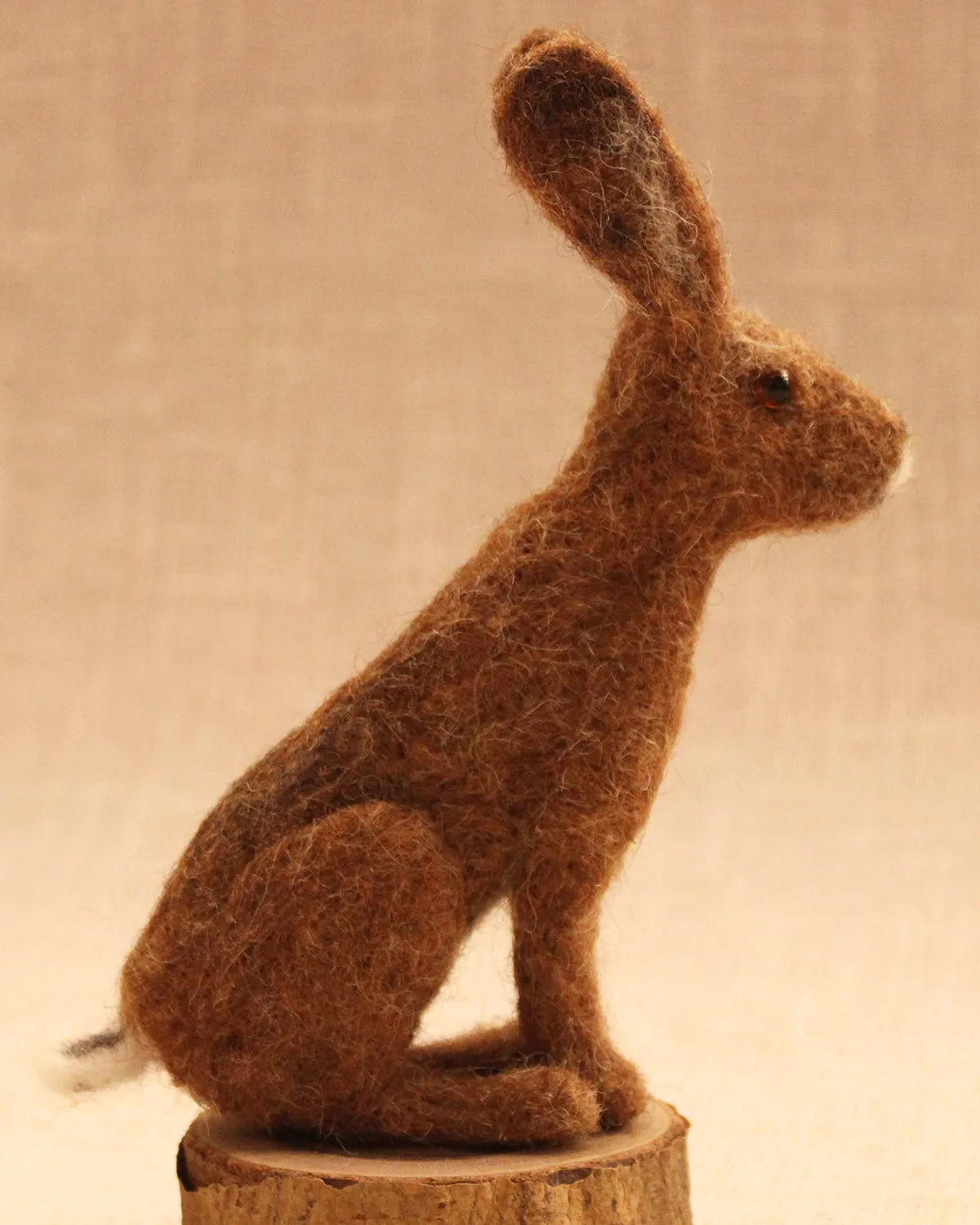 The Makerss - Small Hare Needle Felt Kit