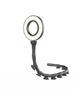 The Twist - 3" Suction Cup Video Call Ring Light