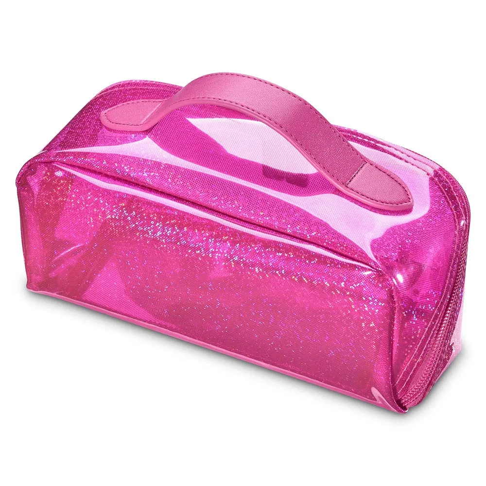 TheLAShop Waterproof Makeup Bag Organizer Glitter Brush Holder