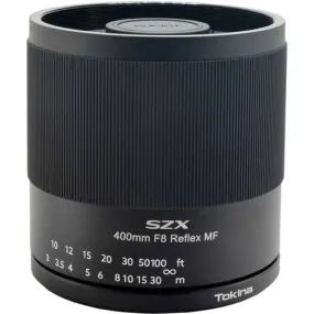 Tokina SZX 400mm f/8 Reflex MF Lens - Nikon F Mount