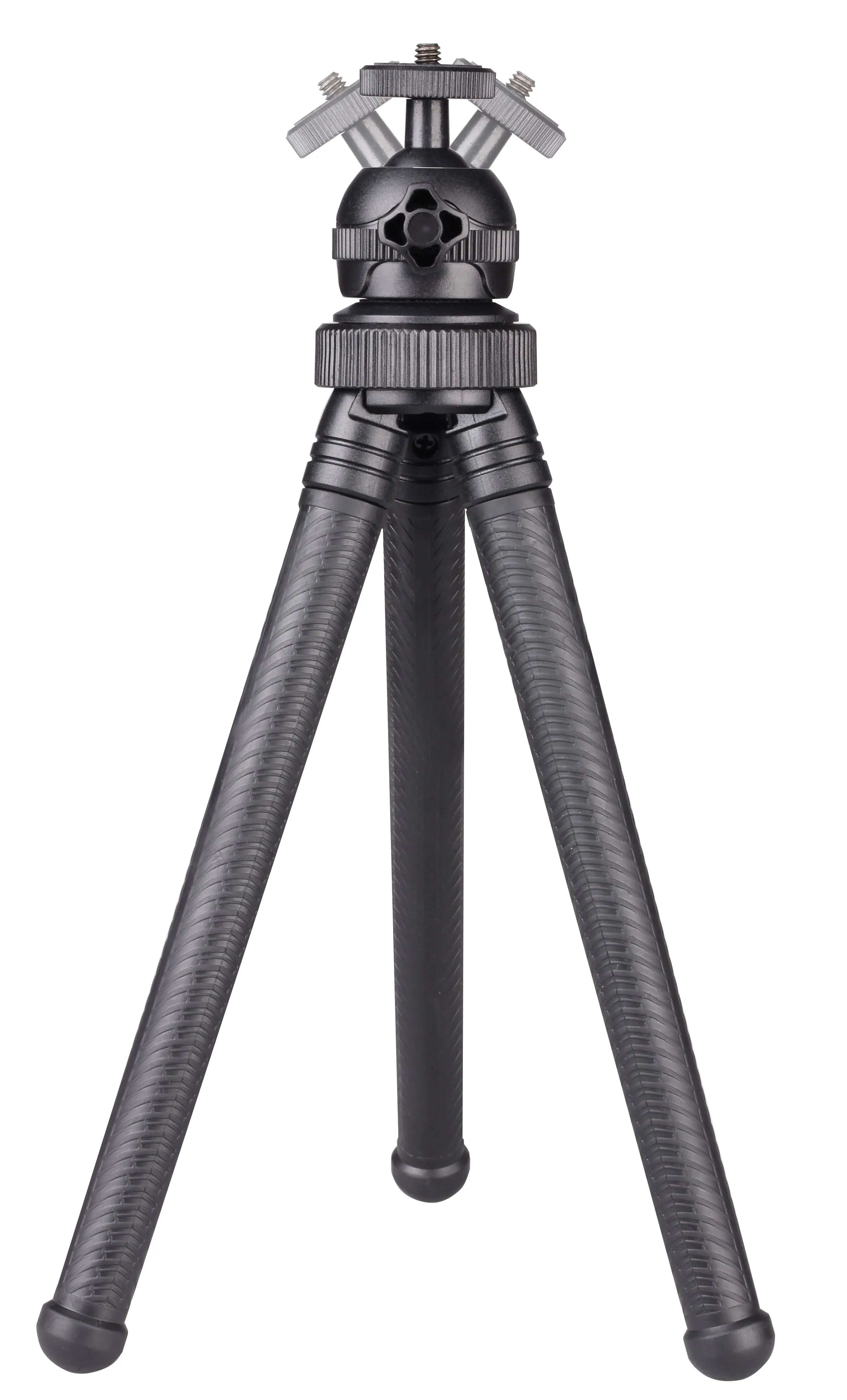 Universal Flexible Tripod with 360 Degree Ball Head & Rubberized Bendable Legs
