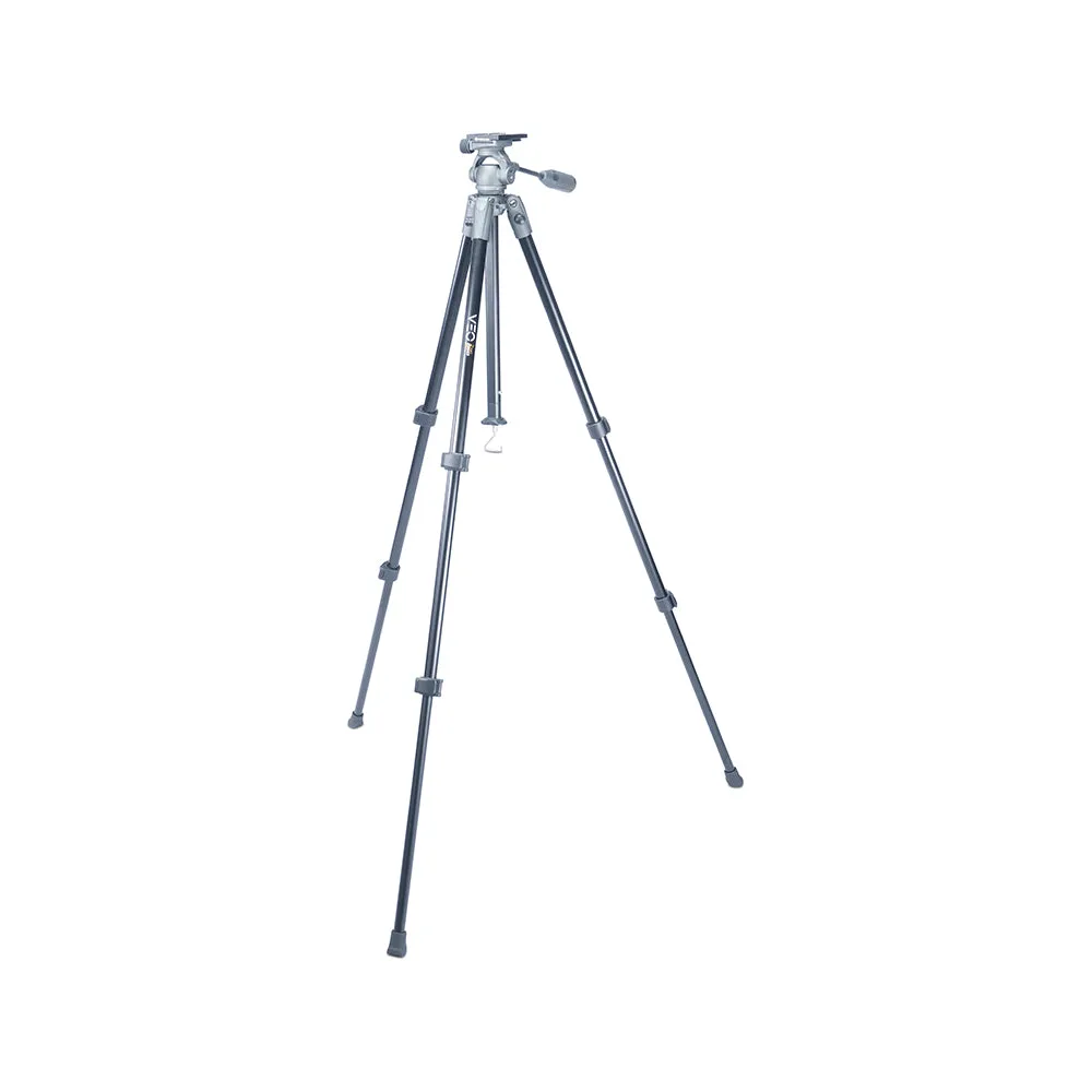 VEO 2 PRO 233AO ALUMINUM TRIPOD WITH 2-WAY PAN HEAD - RATED AT 8.8LBS/4KG