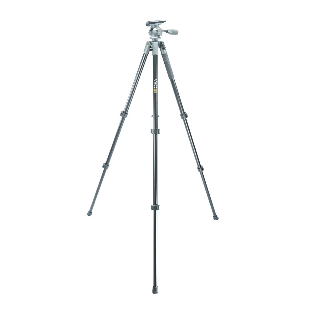 VEO 2 PRO 263AO ALUMINUM TRIPOD WITH 2-WAY PAN HEAD - RATED AT 11LBS/KG