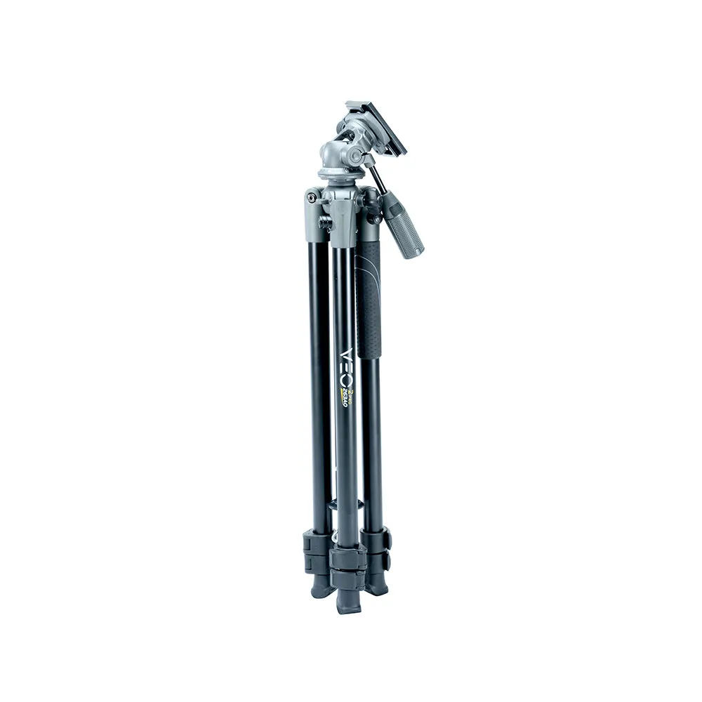 VEO 2 PRO 263AO ALUMINUM TRIPOD WITH 2-WAY PAN HEAD - RATED AT 11LBS/KG