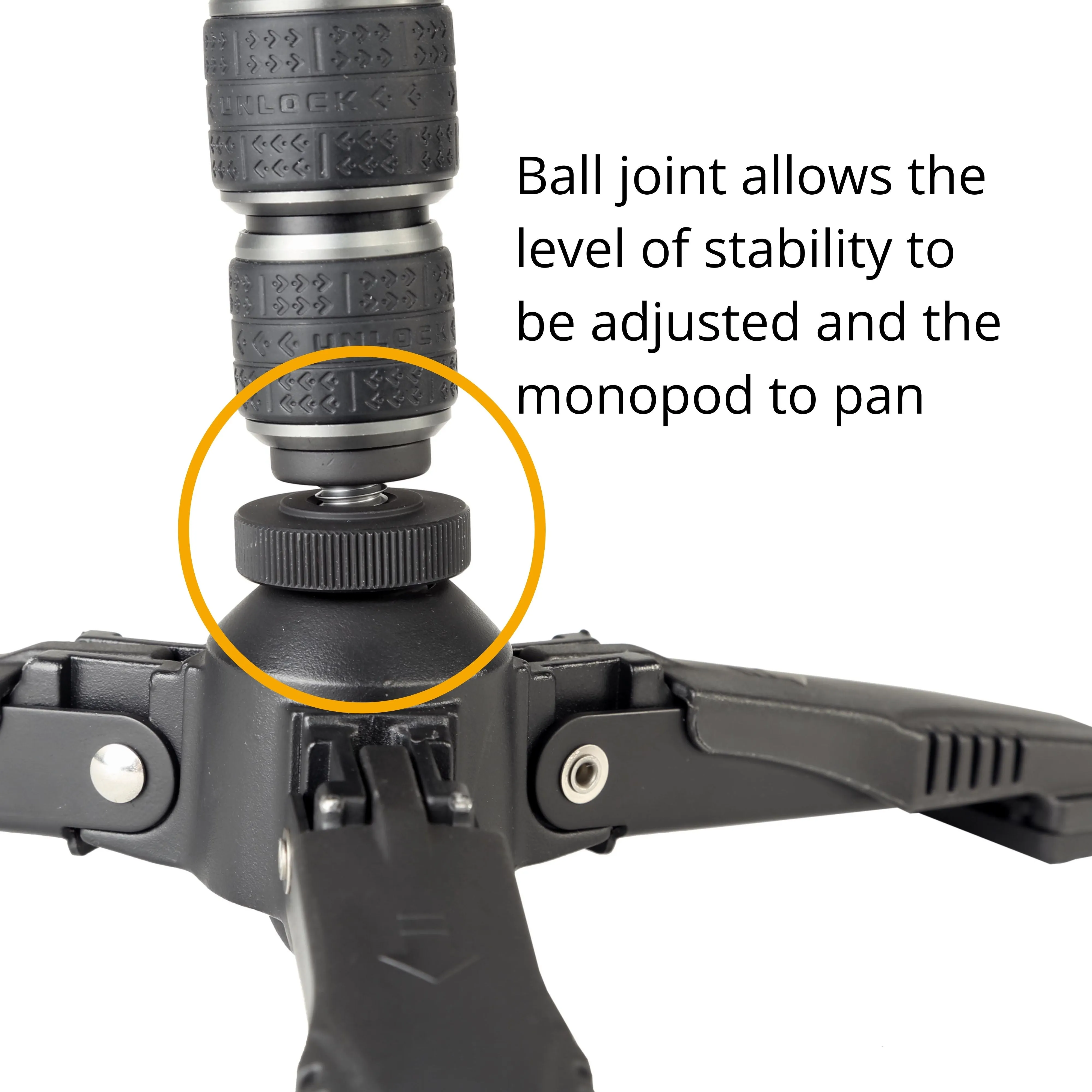 VEO 2S CM-264TBP120T 26mm Carbon Monopod with Ball Head