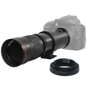Vivitar 420-800mm f/8.3 Telephoto Zoom Lens  for Nikon DSLR