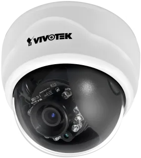 Vivotek FD8134 IP Dome Camera POE, H.264, 1MP, 3.6mm Lens IR, Micro SD SDHC Card