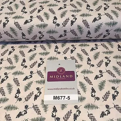 Wine Highland Scottish Tartan 100% Cotton craft and quilting Fabric 45" M677