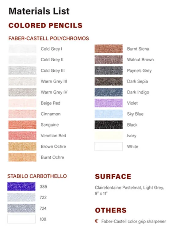 Winter Fox: In-Depth Colored Pencil Tutorial